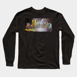 attacks on New York City twin towers 9/11 Long Sleeve T-Shirt